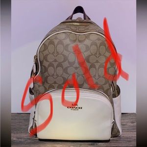 Coach Doubled side Backpack